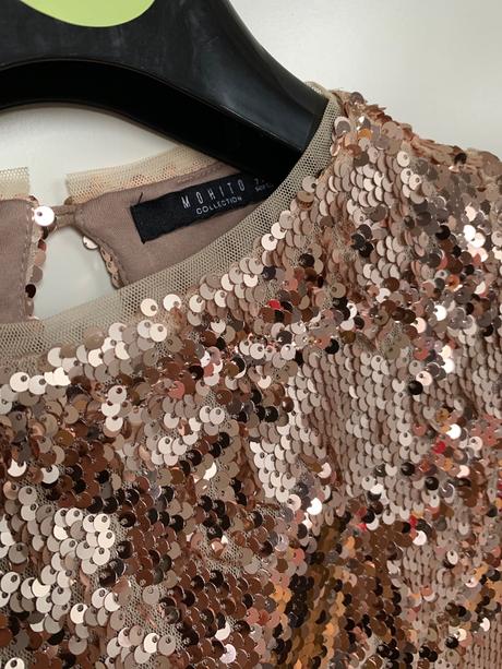 Flitrovane saty, mohito,122