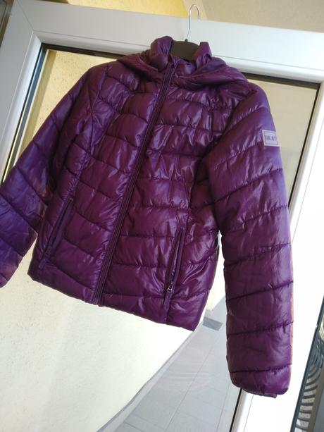 Dievčenská prechodná/zimná bunda h&m, veľkosť 146, h&m,146
