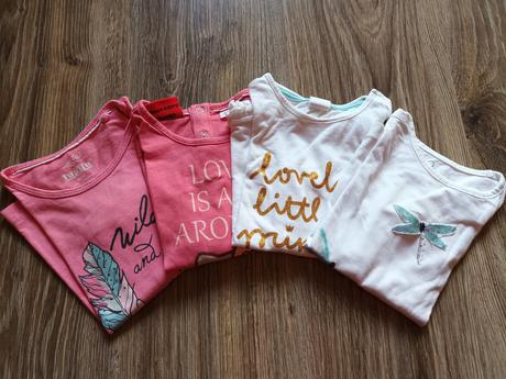 Dievčenské trička 86/92, lupilu,86