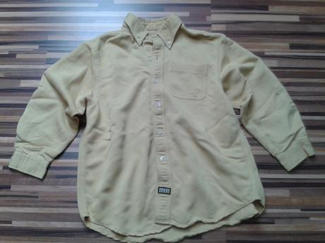 Horčicová košeľa 122/128, next,128