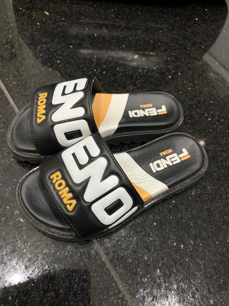 Fendi shoes leather original size 27, 27