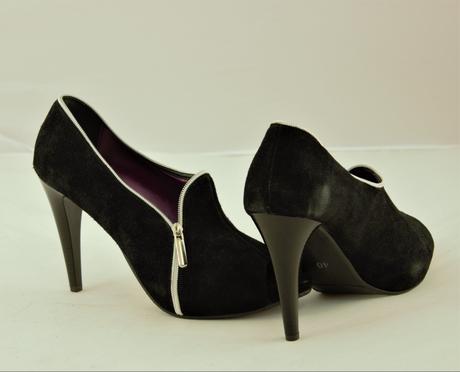 Kožené dámske topánky 1024 mk, 40