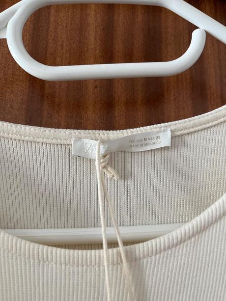 Kombinované šaty s volánmi, zara,m