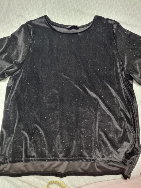 Tricko zlatym trblietenim, f&f,46