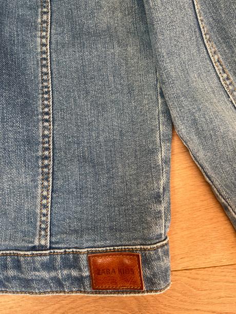 Koženková bunda c&a a zara riflová bunda, 146
