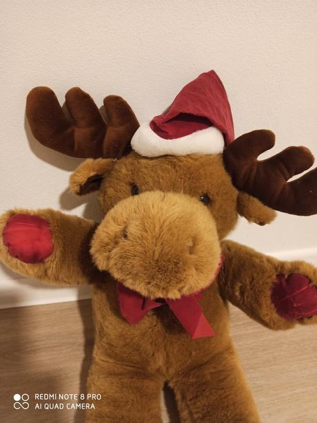 Vianočný plyšový sobik,