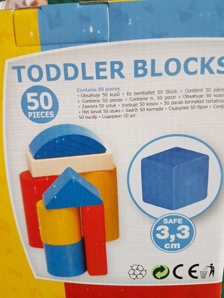 Woody kocky drevene, farebne, 50 ks, 