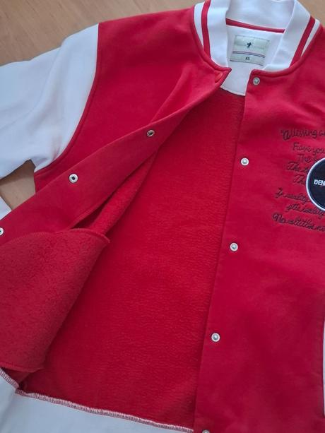 Tepla mikina, denim,xs