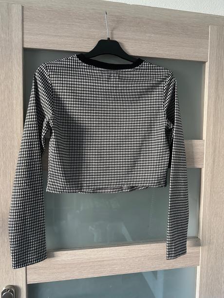 Čiernobiele tričko, terranova,m