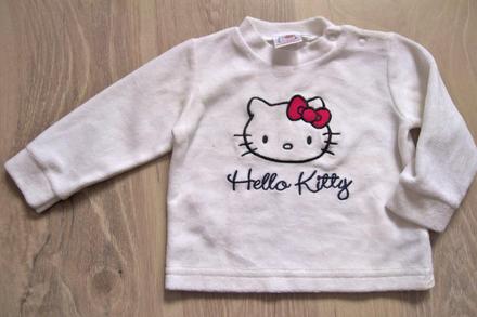 Mäká plyšová mikinka, 68