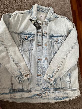 Oversize riflovka, primark,40