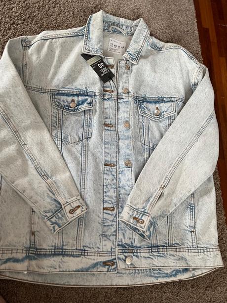 Oversize riflovka, primark,40