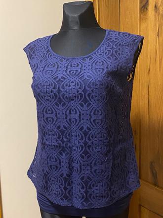 More & more - čipkovaná blúzka, tričko, m