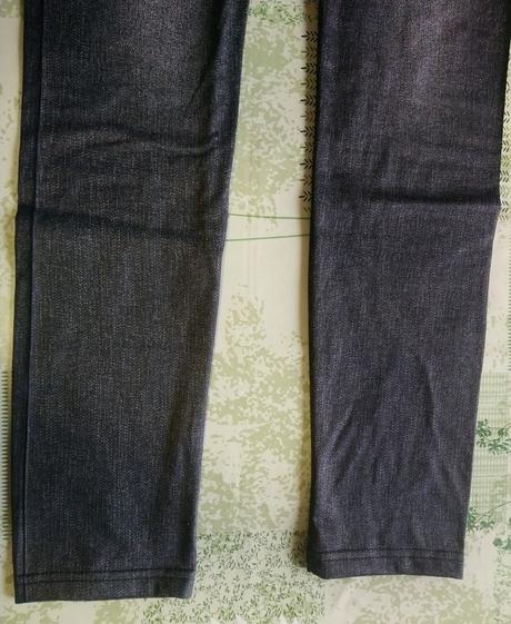 Dámske sivo čierne slim jeggingsy, vysoký pás, s/m, m