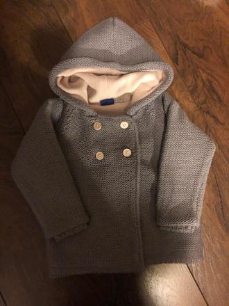Dievčenský sivý svetrík, lupilu,86