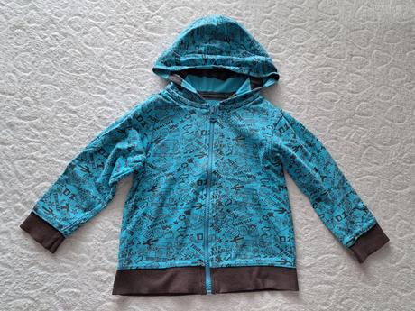 Tepláková mikinka obojstranná 98, 98