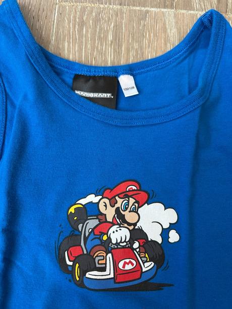 Tričko bez rukávov mariokart, 122