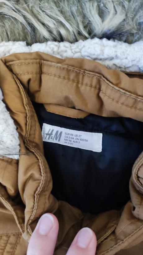 Zimná bunda hm, h&m,98