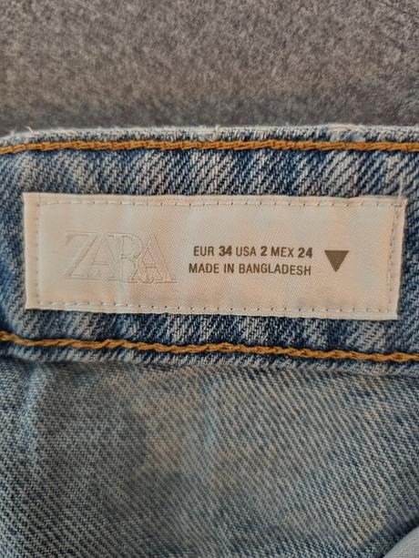 Široké zvonove rifle s vysokym pasom, zara,xs