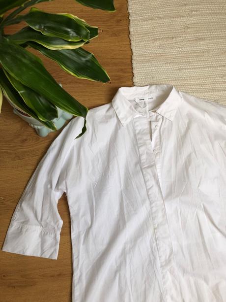 Biela bavlnená košeľa damska, 38