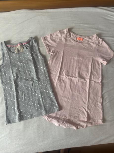 Predĺžené tričko a tielko next, next,140