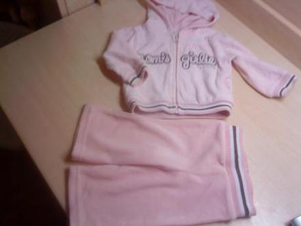 Velúrová súpravička - 0-3 mesiace, reserved,62