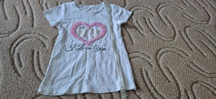 Tričko so srdiečkom, 116