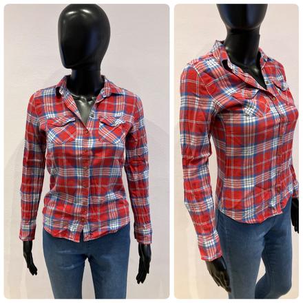 Dámska kockovaná košeľa (xs), sinsay,xs