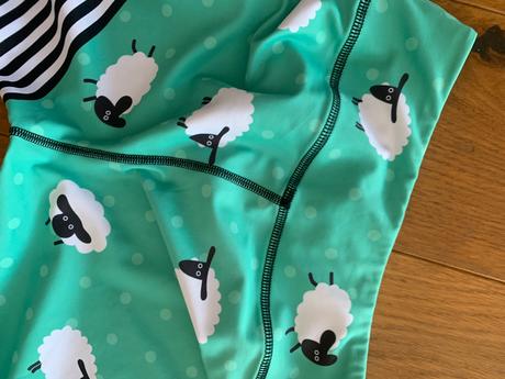 Abraka legíny s ovečky, s