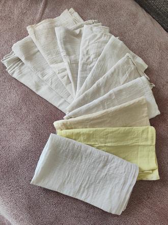 Látkové plienky, 4 kg - 9 kg