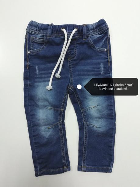 Bavlnené rifle lily&jack, 86