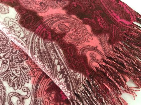 Upletový šál, xxl