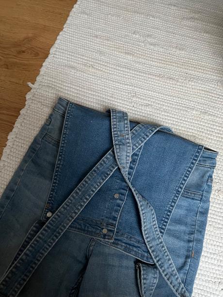 Rifľový overal/ rifle na traky, h&m,s