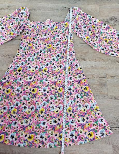 Dámske šaty s drobnými kvietkami, h&m,s