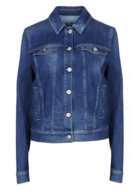 Armani riflová / denim bunda m štýlovka, armani,m