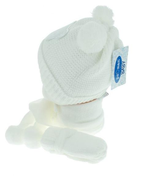 Čiapka,šal rukavičky 2-6mes.mix farieb, <50 / 50