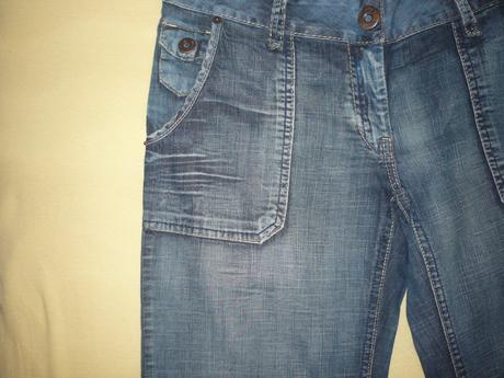 Nenosené rifle širšieho strihu l.o.g.g., h&m,40