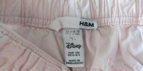 Nohavice a 3/4 v jednom, veľ. 116, h&m,116
