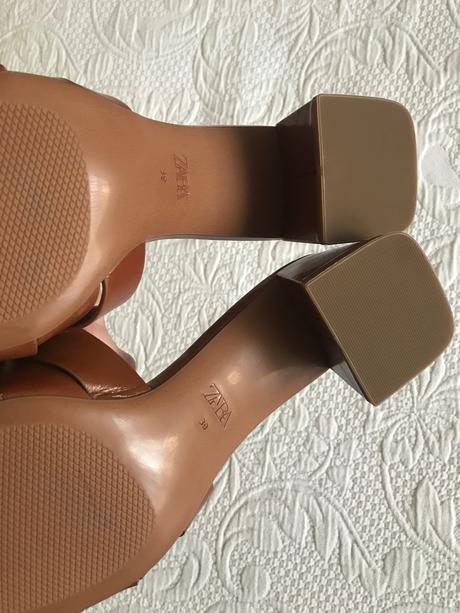Kožené sandále zara, zara,39