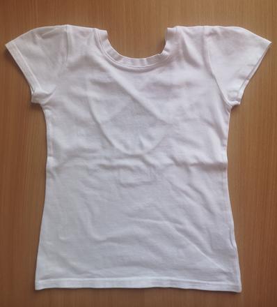 Biele slim tričko zn. zuppa v. 122/128, 122