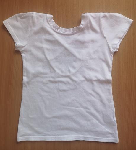 Biele slim tričko zn. zuppa v. 122/128, 122