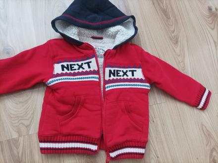 Zateplená mikina / prechodná bunda, next,92