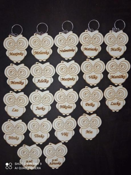Prívesky pre detičky, 