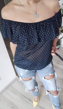 Tričko, tunika, h&m,s