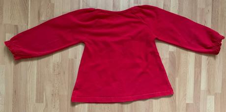 Healthtex červené tričko s dlhým rukávom, 98