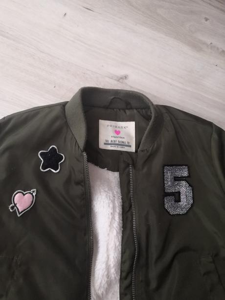Bunda 4/5r zateplena 110/116, primark,110