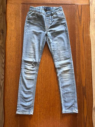 Riflové pohodlné jegginsy, h&m,128