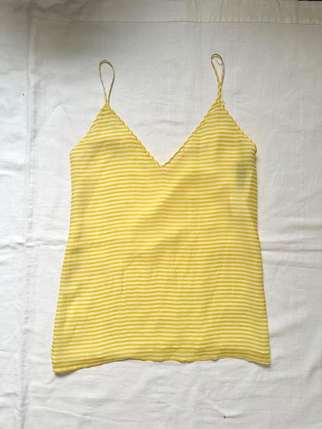 Hodvábny top s ramienkami genny, s