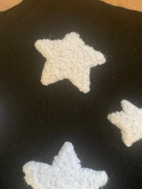 Svetrik s hviezdami, zara,122