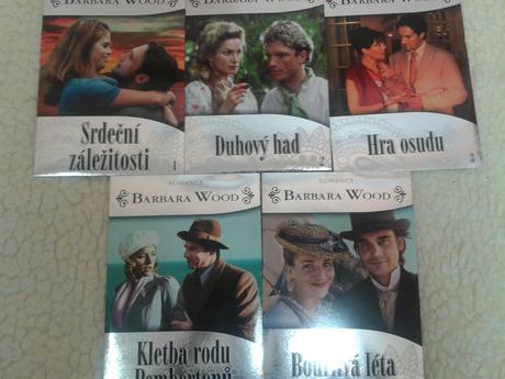 Barbara wood , filmy o laske 5 ks - 5 eur,